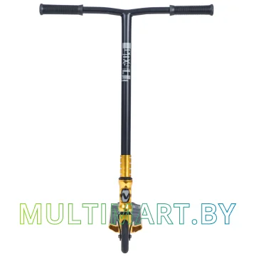 Самокат Novatrack Pixel Pro BL 110A.PIXEL.GD20 (черный/золотистый, 2020) картинка 2